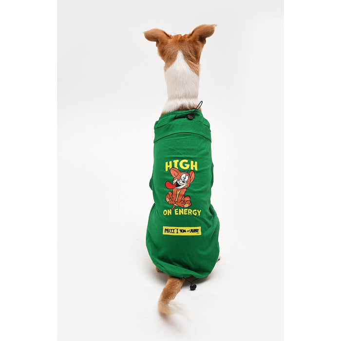 Tom and Jerry Mutt of Course High on Energy Dog T-Shirts