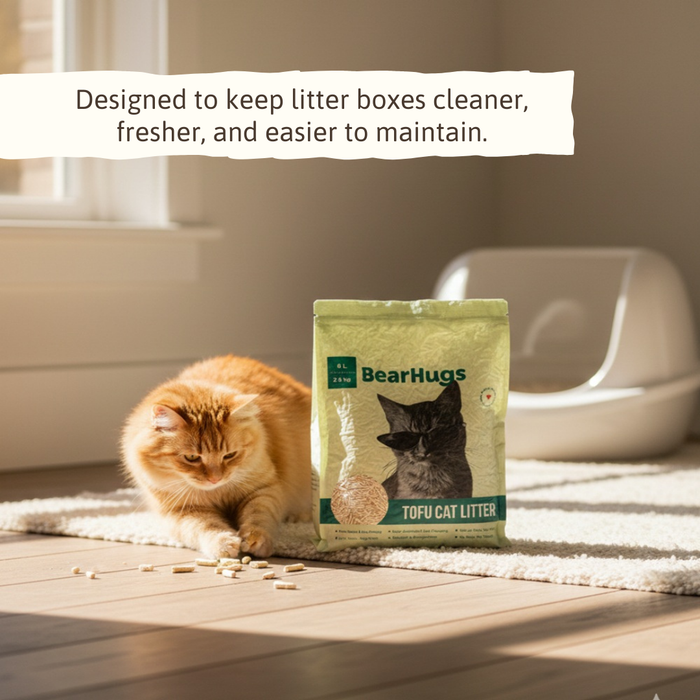 BearHugs Tofu Cat Litter 2.5 Kg