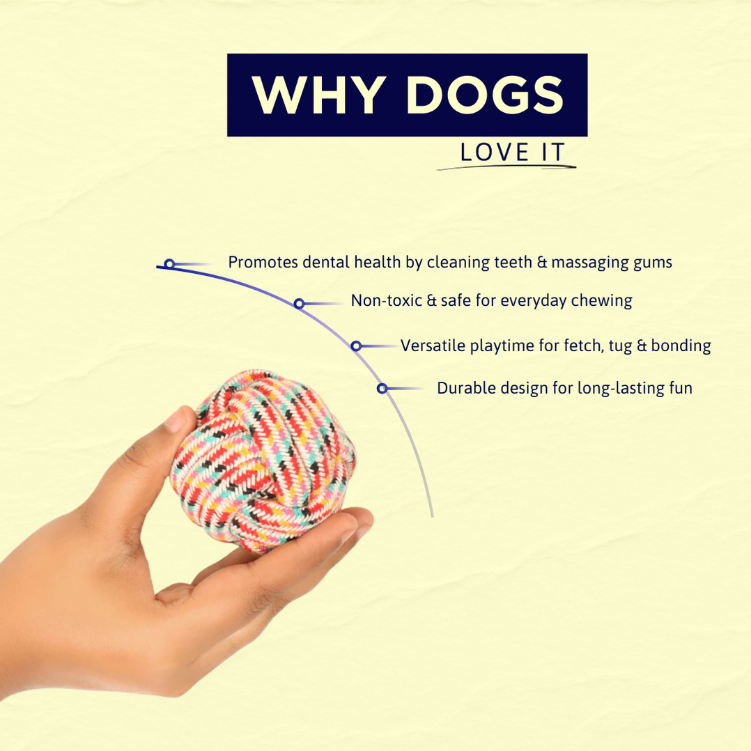 BearHugs Rope Ball