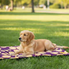 BearHugs Anti Skid Pet Mattress (Multicolour)