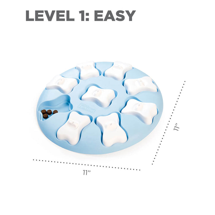 Outward Hound Puppy Smart Interactive Toy Puzzle Blue