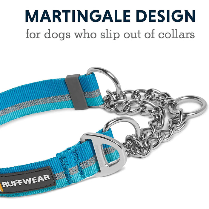 Ruffwear Chain Reaction Martingale Collar Granite Grey / Blue Dusk