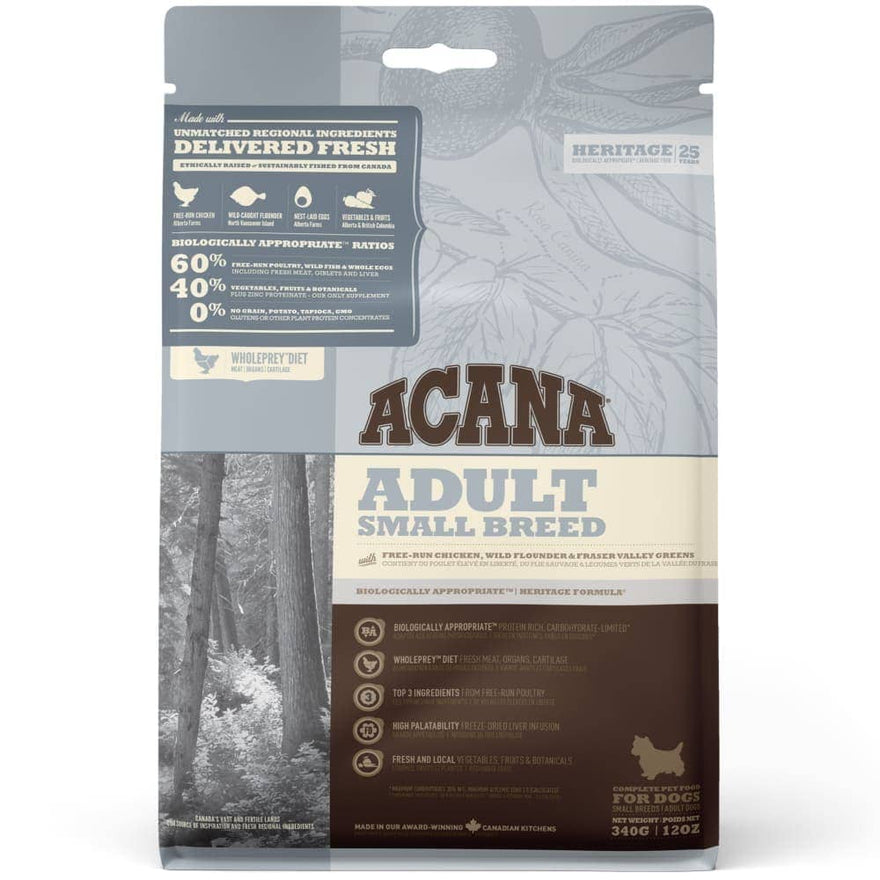 Acana Heritage Adult Small Breed 6kg Acana Heritage Acana Small