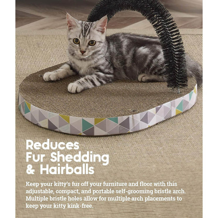 Petstages 46 x 35 x 10 cm Scratch and Groom For Cats