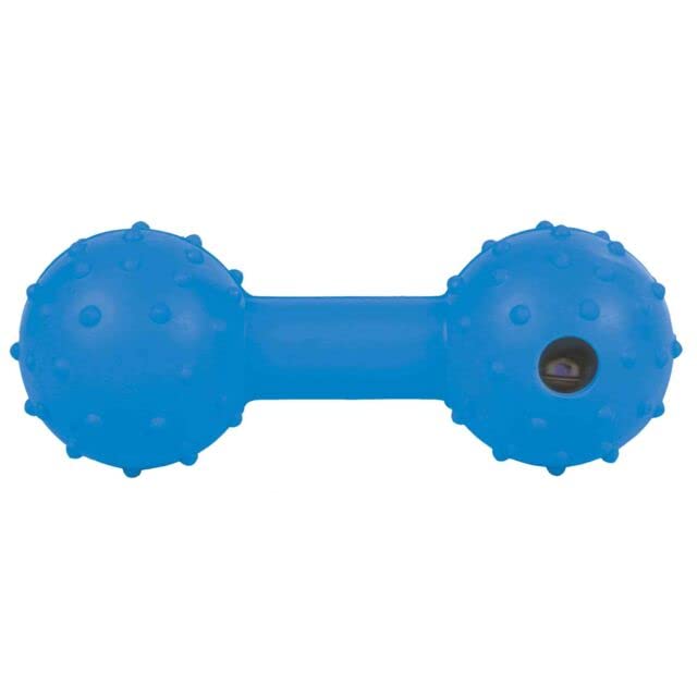 Trixie 12 cm Dumbbell With Bell For Dog - Assorted Colors