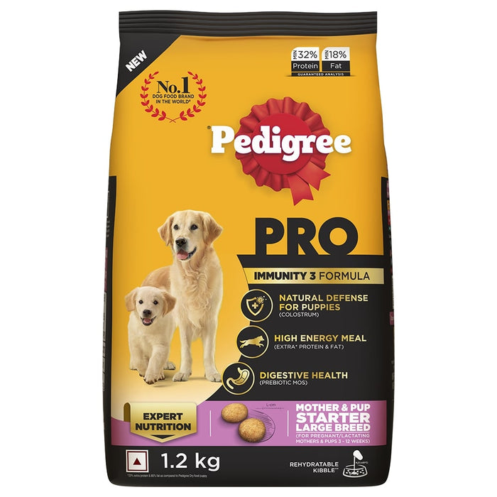 Pedigree Pro Mother & Puppy Starter Large Breed Dog Food Dry