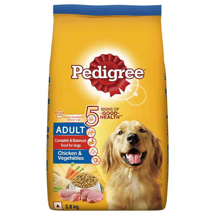 Pedigree Adult Chicken & Vegetables Dog Dry Food