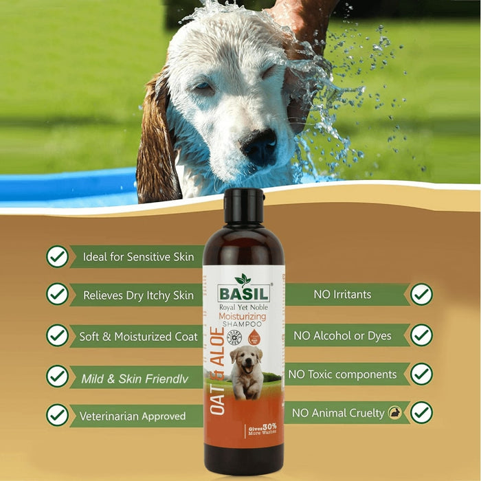 Basil Royal Yet Noble Oat & Aloe Moisturizing Shampoo
