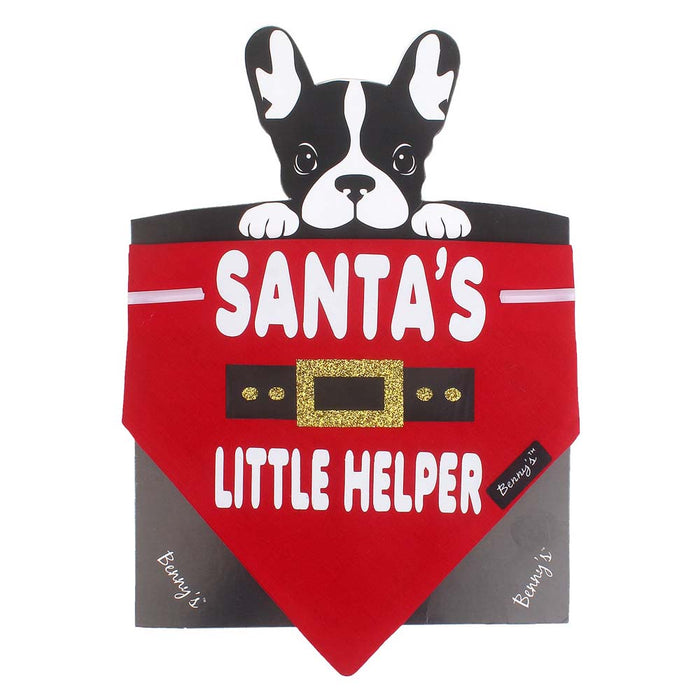 Benny's Christmas Bandana - Santa's Little Helper