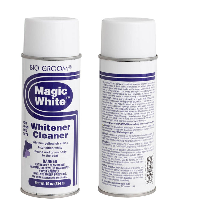 Bio-Groom Magic White Whitener Cleaner Shampoo for Dog & Cat - 284gm