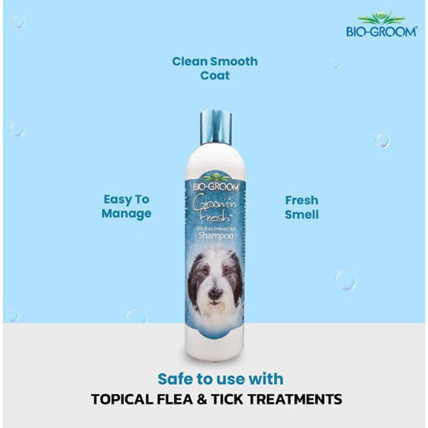 Bio-Groom Groom 'N Fresh Odour Eliminating Dog Shampoo - 355 ml