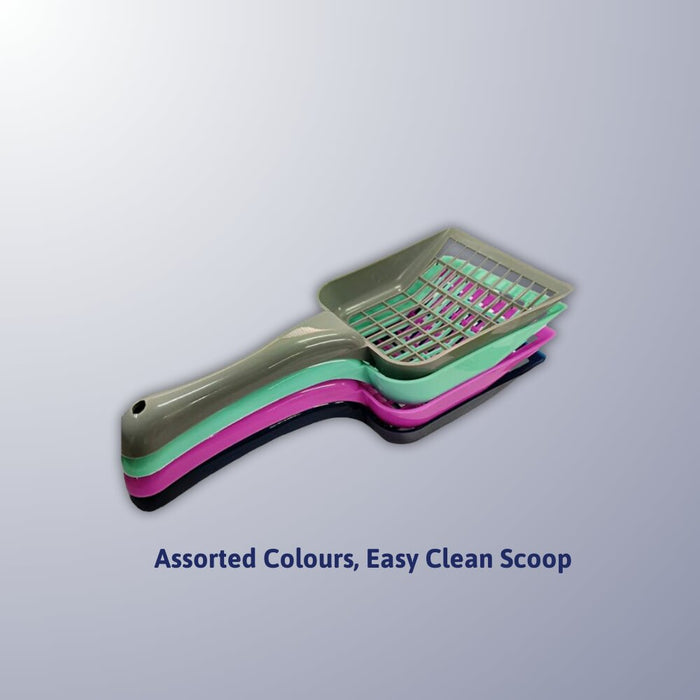 BearHugs Cat Litter Scoop Standard Assorted Color - Pack of 2