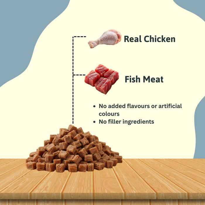BearHugs Tuna Bites Gluten and Grain Free Treats for Cats - 35g