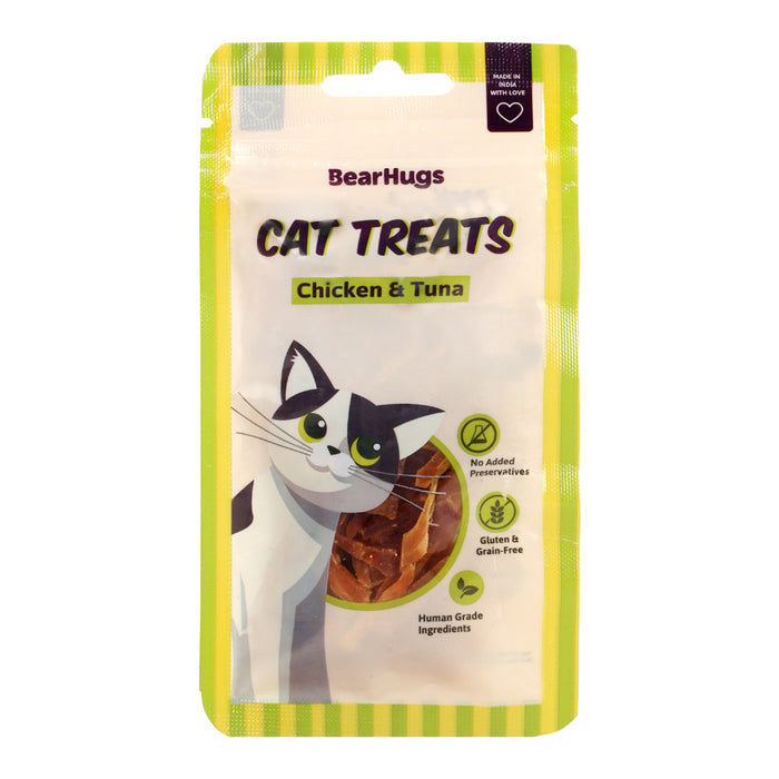 BearHugs Chicken & Tuna Non Veg Cat Treats - 35gm