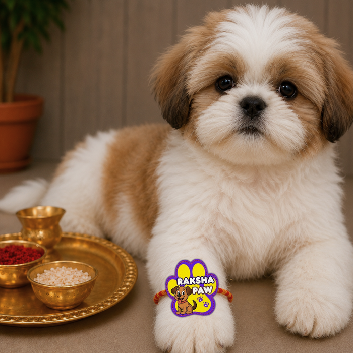 BearHugs Pet Band - Raksha Paw Rakhi for Dogs