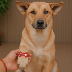 BearHugs Pet Band - Treat Chor Rakhi for Dogs
