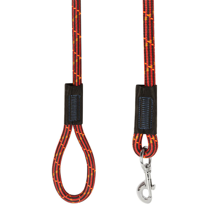 BearHugs HD Rope Leash - Red & Black