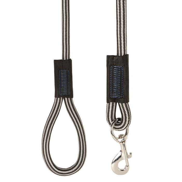 BearHugs HD Rope Leash - Black & White