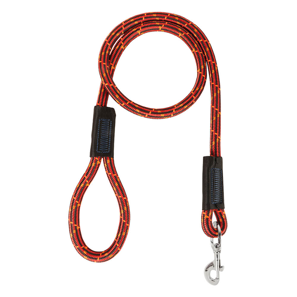 BearHugs HD Rope Leash Red & Black