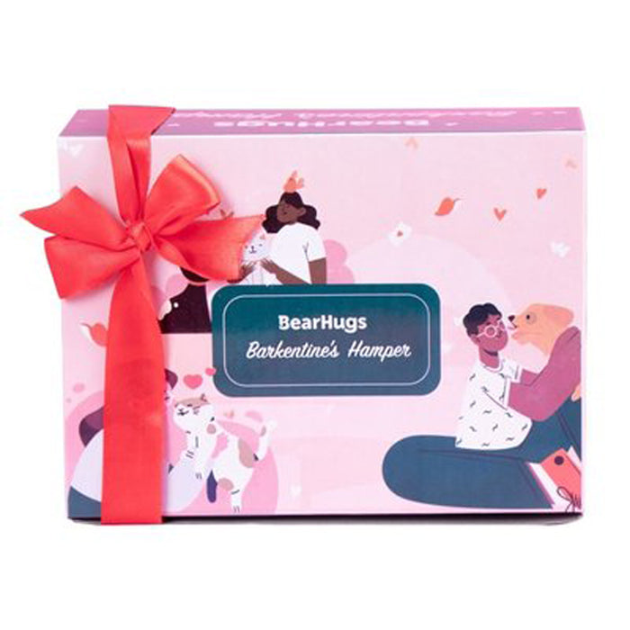 BearHugs Valentine Special Pet Gift Box for Dogs