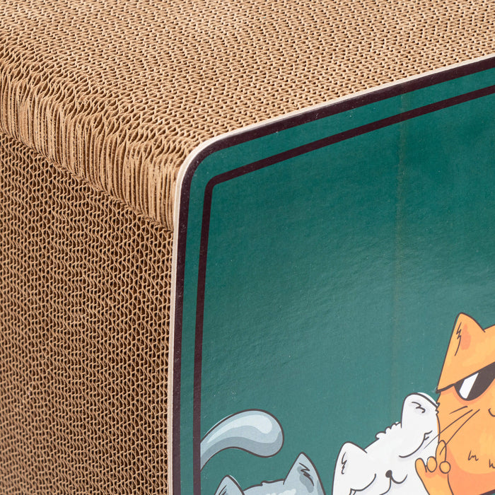 BearHugs Retro TV Shape Cat Scratcher