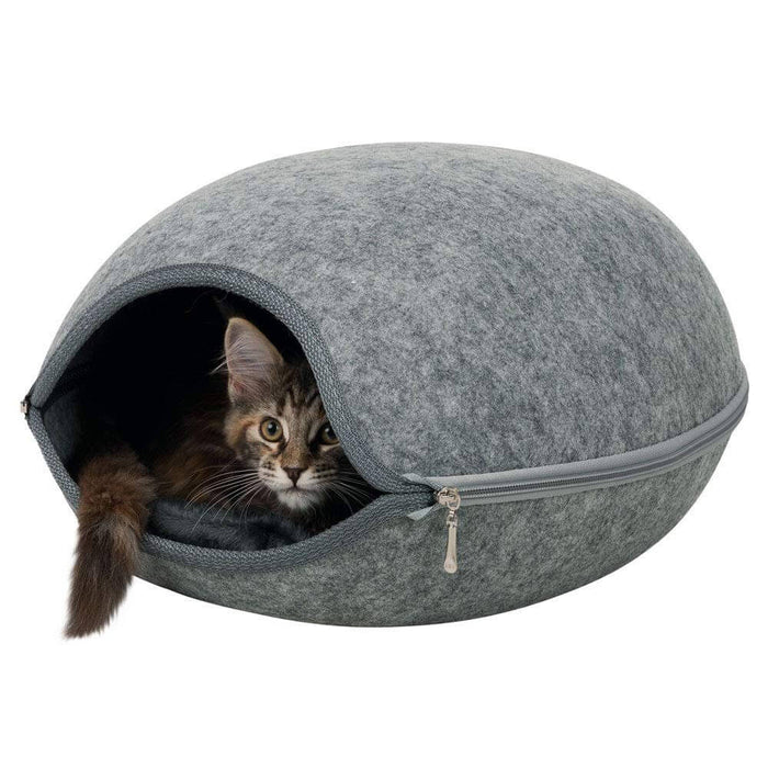 Trixie 16 x 18 x 10 inch Luna Cat Cuddly Cave Bed