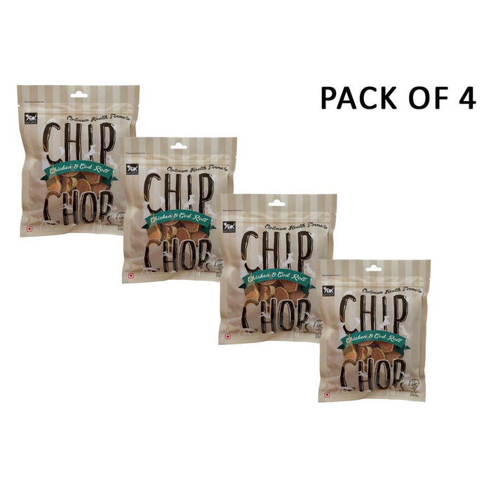 Chip Chops Chicken & Codfish Rolls Dog Treats - 250gm