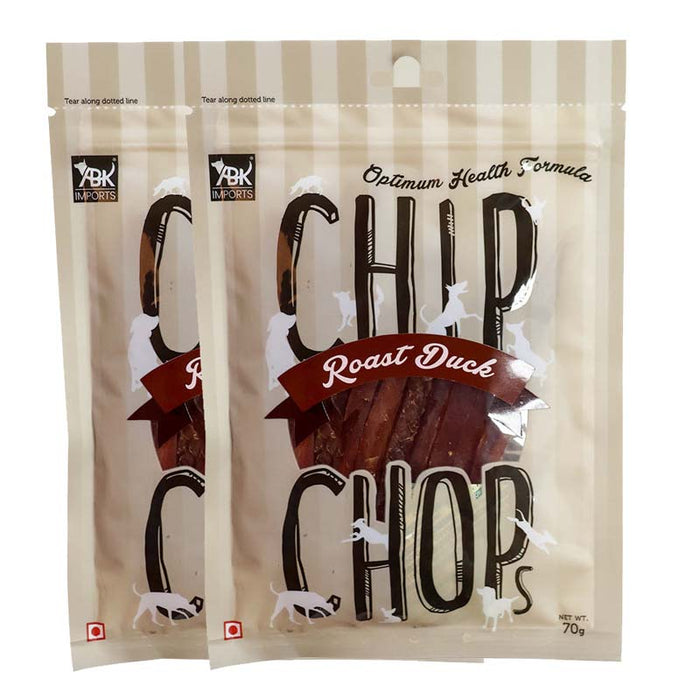 Chip Chops Roast Duck Strips Dog Treats - 70gm
