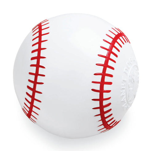 Petstages 3" Orbee-Tuff Baseball for Dog - White