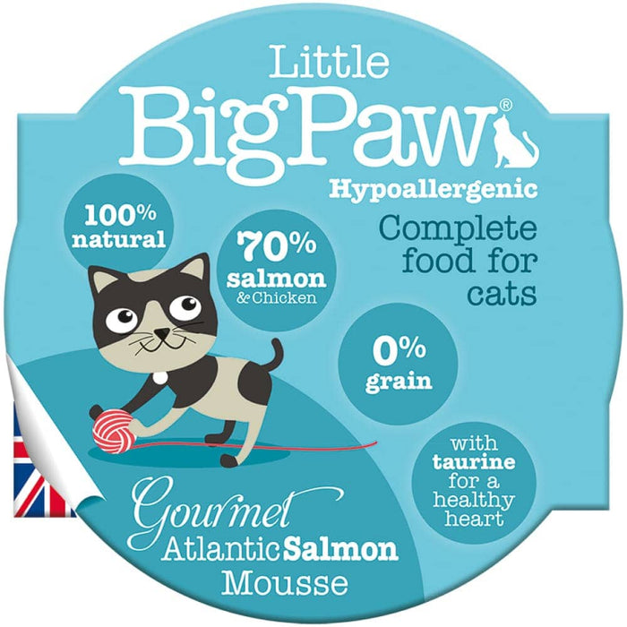 Little Big Paw Gourmet Atlantic Salmon Cat Wet Food