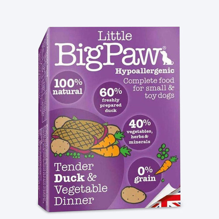 Little Big Paw Tender Duck & Vegetable Dinner Dog Wet Food