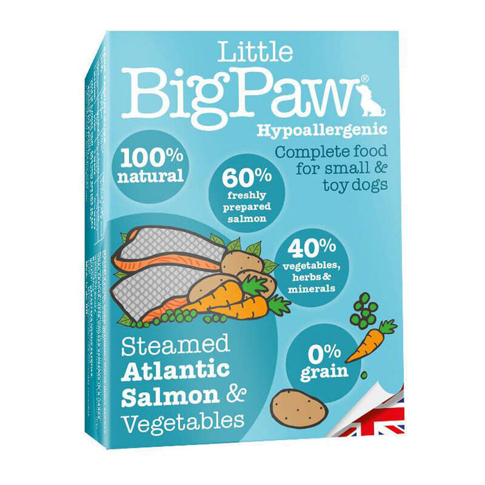 Little Big Paw Steamed Atlantic Salmon & Vegetable Dog Wet Food