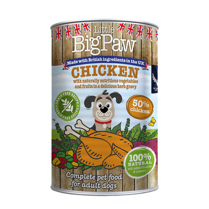 Little Big Paw Chicken Potato Peppers Beans & Herbs Dog Wet Food