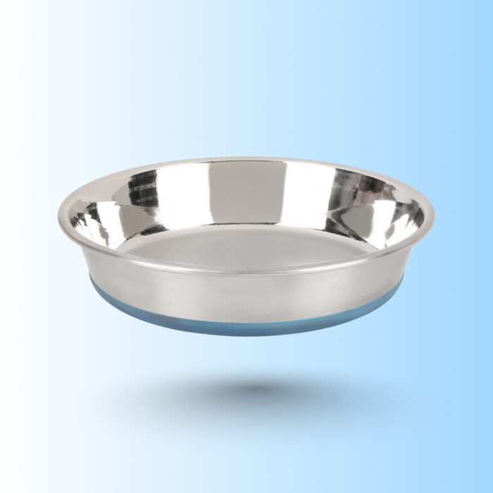 BearHugs Anti Skid Stainless Steel Cat Bowl