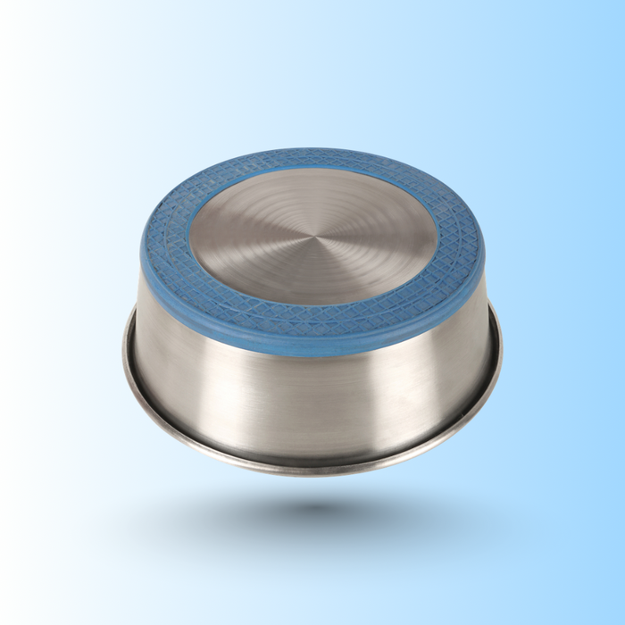 BearHugs Anti Skid Stainless Steel Dog/Cat Bowl