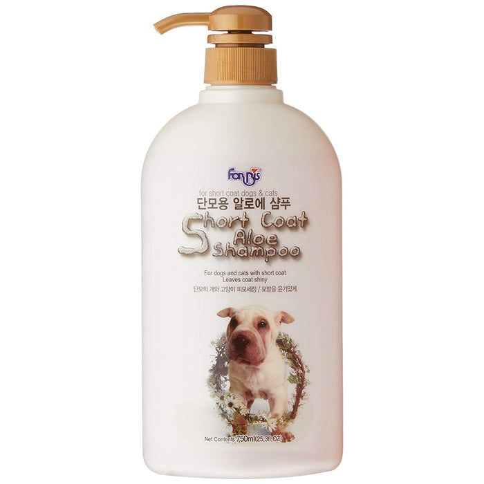 Forbis Short Coat Aloe Dog Shampoo - 750 ml