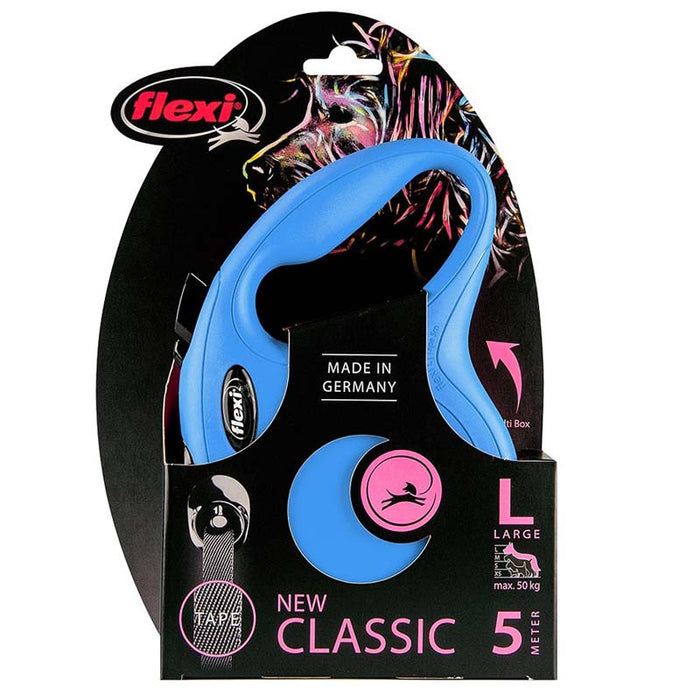 Flexi 5m/16 ft. Large Classic Retractable Leash Tape upto 50 kg