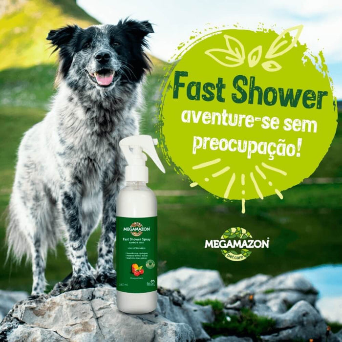 Hydra Megamazon Fast Shower Waterless Pet Shampoo Spray - 240 ml