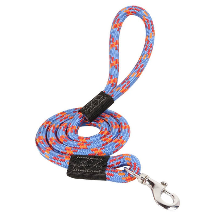 BearHugs Essential Reflective Rope Dog Leash - Royal Blue