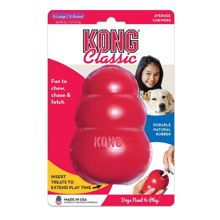 Kong Classic Dogs Chew Toy - Red