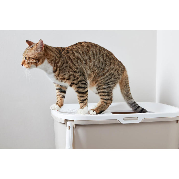 Savic 23x15x15 inch Hop In Modern Cat Litter Tray