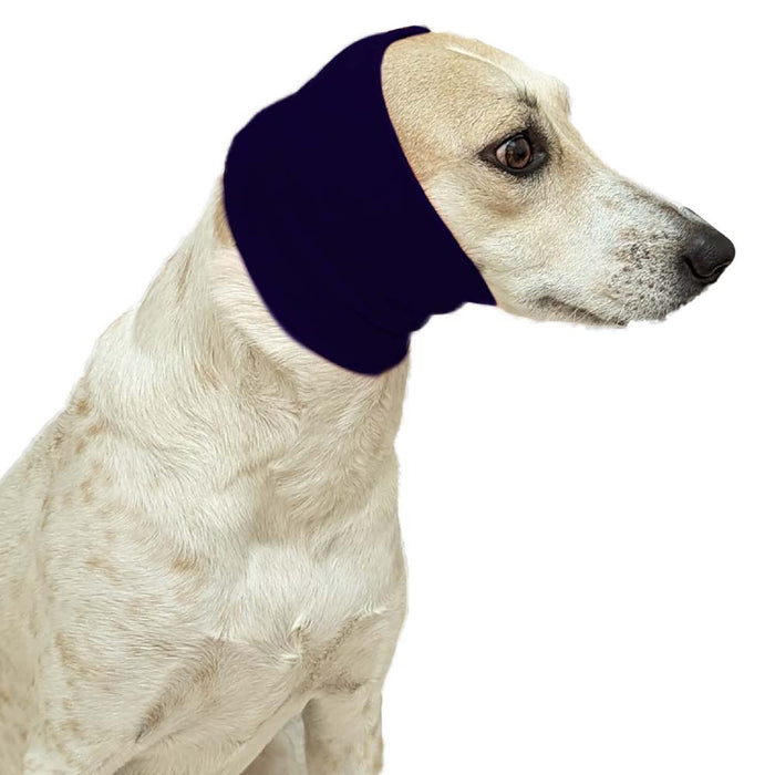 Mutt of Course Navy Blue Ear Muff For Dogs