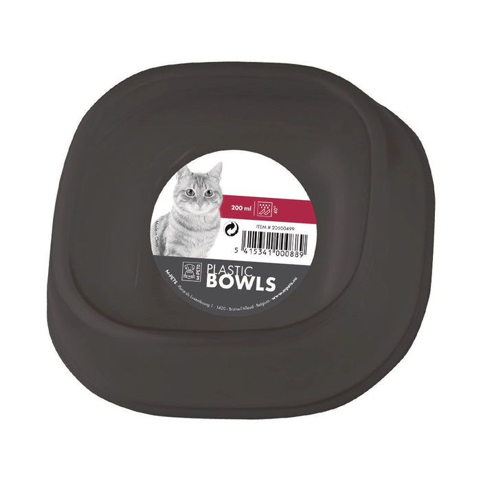 M Pet Cat Plastic Single Bowl - 200ml