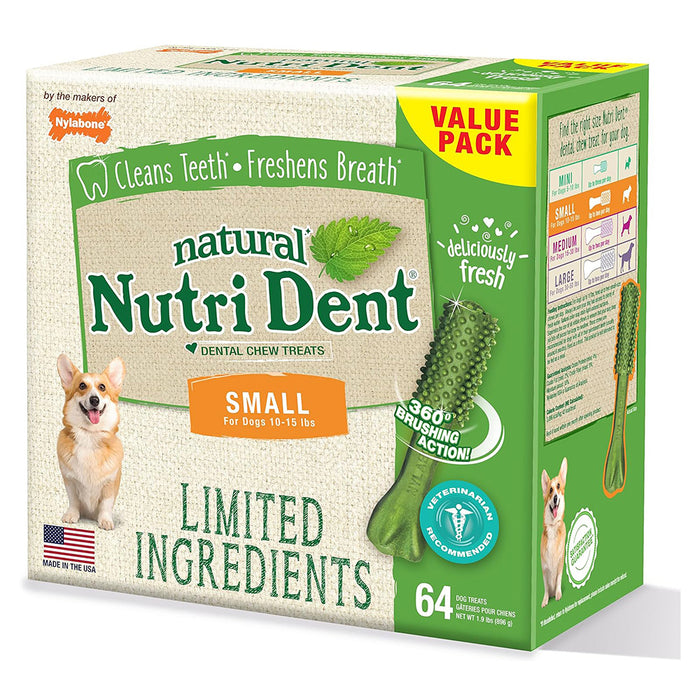 Nylabone Nutri Dent Fresh Breath Single Small For Dog