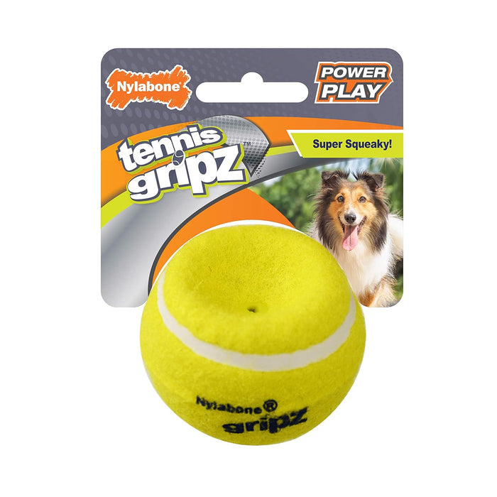 Nylabone Power Play Tennis Ball Dog Toy - Medium