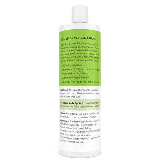 Nootie Soothing Aloe & Oatmeal Cucumber Melon Pet Shampoo - 473ML