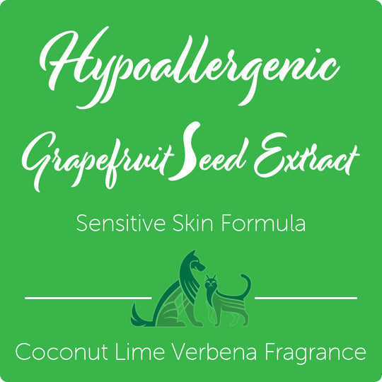 Nootie Hypoallergenic Grapefruit Seed Extract Coconut Lime Verbena Pet Shampoo - 473ML