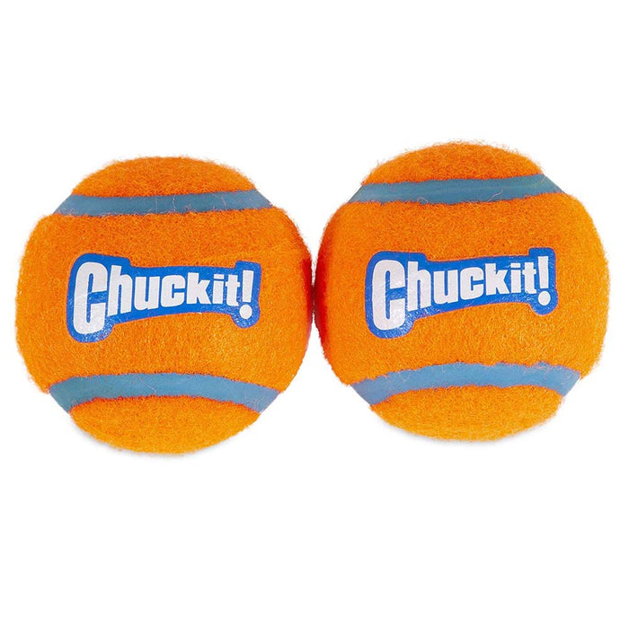 Chuckit! Tennis Ball 2-pk Dog Chew Toy - Orange