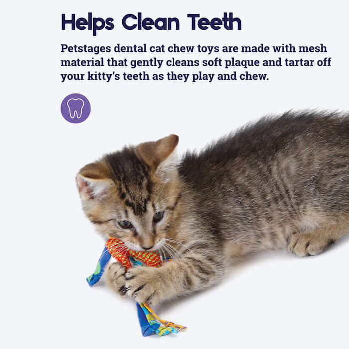 Petstages Catnip Dental Health Cat Chew Toy