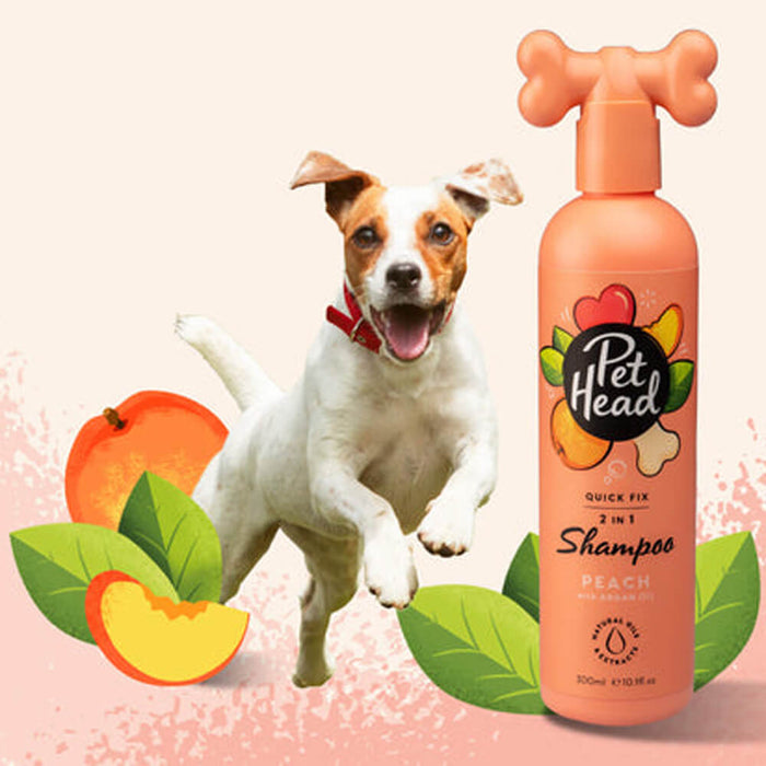Pet Head Quick Fix 2 in 1 Shampoo For Dog - 300ml